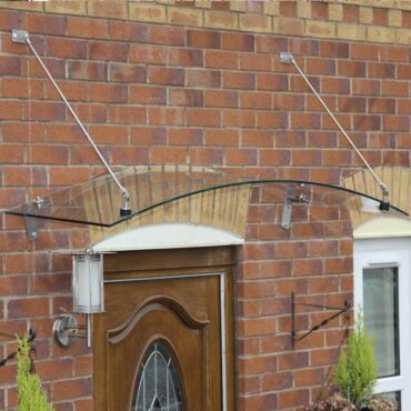 Eğimli Markiz Cam Sundurma - Markiz Radüslü Cam Sundurma