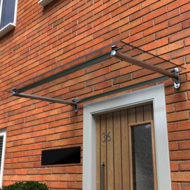 Düz Solid Sundurma - Paslanmaz Taşıyıcılı Destekli Solid Sundurma