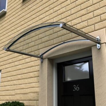 Oval Solid Sundurma - Paslanmaz Taşıyıcılı Desteksiz Solid Sundurma