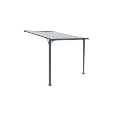 Kapı Üstü Sundurma Çatı - Metal Taşıyıcılı Polikarbon Sundurma (200 cm x 100 cm)