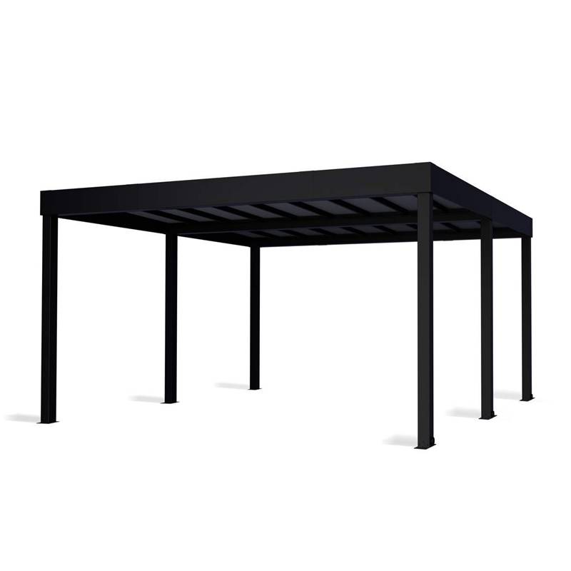 Solvera Serisi Çift Taşıyıcılı Carport Garaj Kapama - 6 Ayaklı (24 m²)