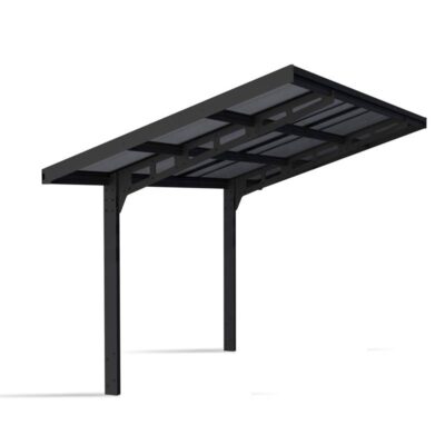 Fortivo Serisi Tek Taşıyıcılı Carport Açık Otopark (15 m²)