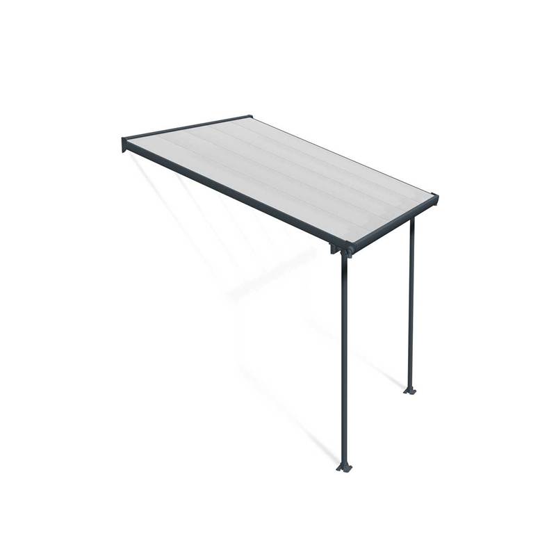 Vera Serisi 12 m² Kanopi - Antrasit (RAL 7016) Taşıyıcılı Kanopi (4 Metre x 3 Metre)