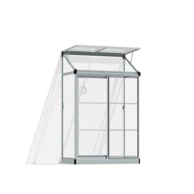 sera-urun-25 Mini Alüminyum Çerçeveli Bitki Serası - (125 cm x 63,5 cm)