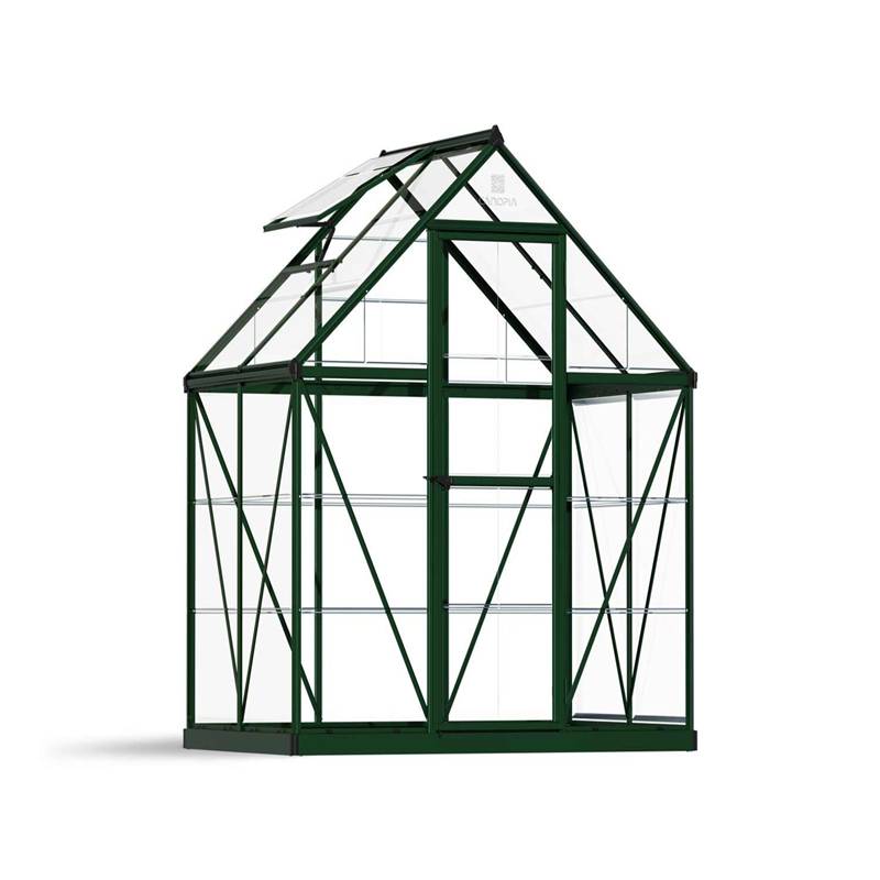 Florinox Serisi Mini Katlanabilir Sera - Yeşil (250 cm x 120 cm)