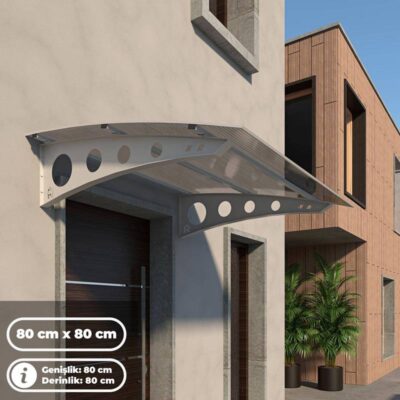 80-80modern Kapı Üstü Sundurma (80 cm x 80 cm) - Modern Seri