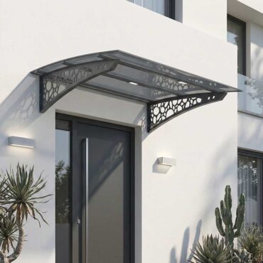 Çakıltaşı Serisi Sundurma | Antrasit Taşıyıcı | Bronz Üst Kaplama (RAL 7016)